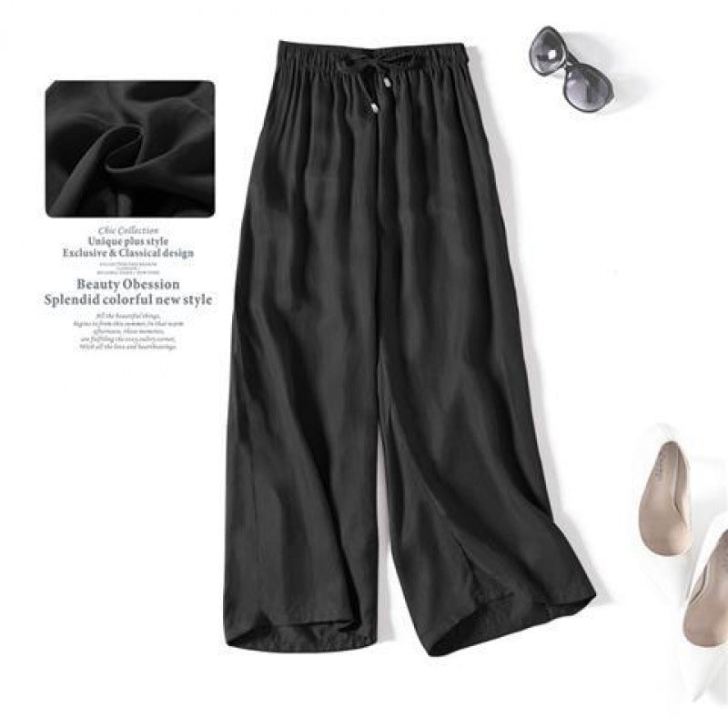 SOOYEH-NS Plus Size Womens Pants Black 003