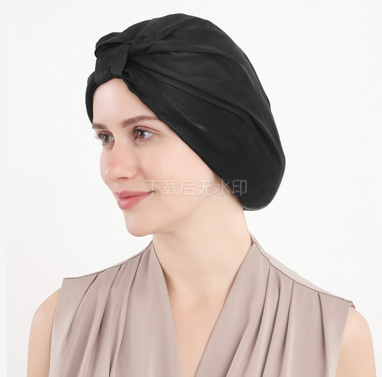 Wholesale Charmeuse Night Turban Sleep Cap
