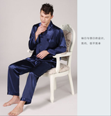 SOOYEH-NS Mens Pajamas DarkBlue 009