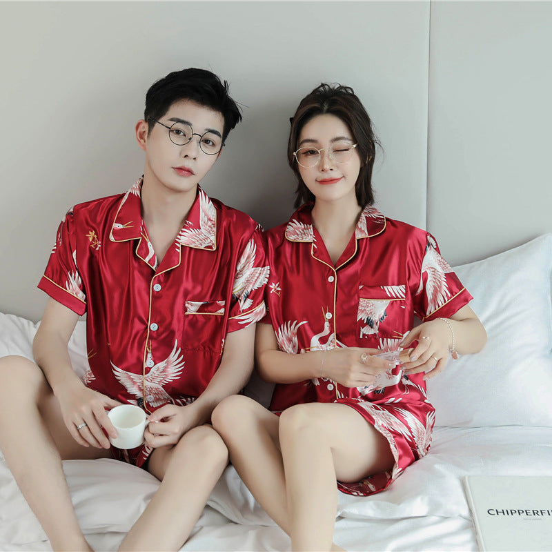 SOOYEH-NS Womens Pajamas DarkRed 006