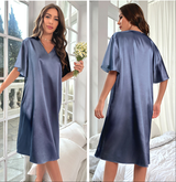 [Dark Blue] SOOYEH-NS Nightgown DarkBlue 002