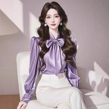 SOOYEH-NS Womens Shirt DeepPurple 001