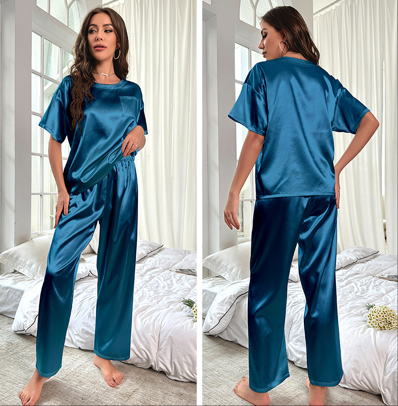 SOOYEH-NS Womens Pajamas Teal 006