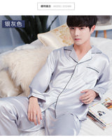 SOOYEH-NS Mens Pajamas Gray 003