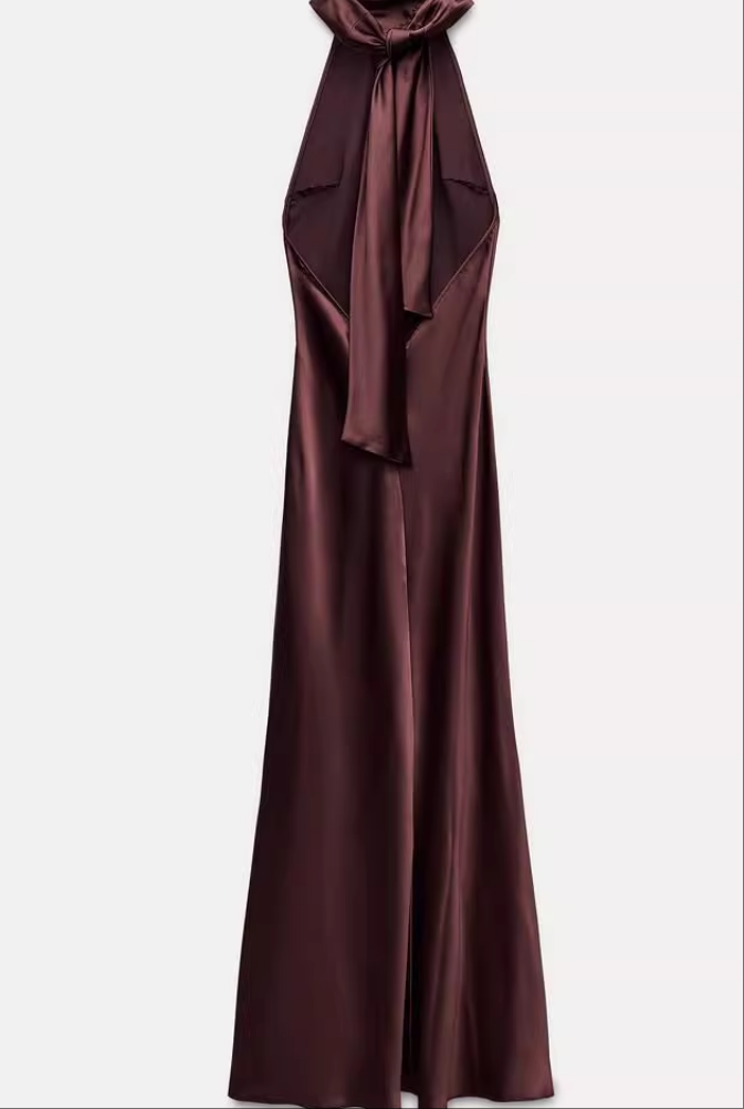 SOOYEH-NS Dress Brown 005
