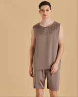 SOOYEH-NS Mens Pajamas Silver 001