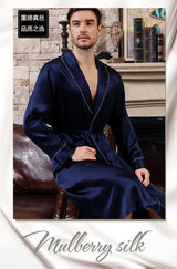 SOOYEH-NS Mens Robe DarkBlue 002