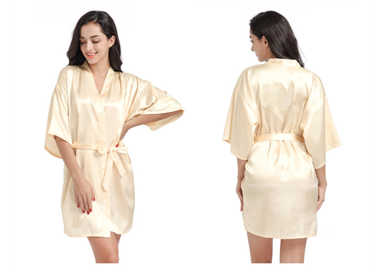 SOOYEH-NS Womens Robe Champagne 002