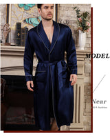 SOOYEH-NS Mens Robe DarkBlue 001
