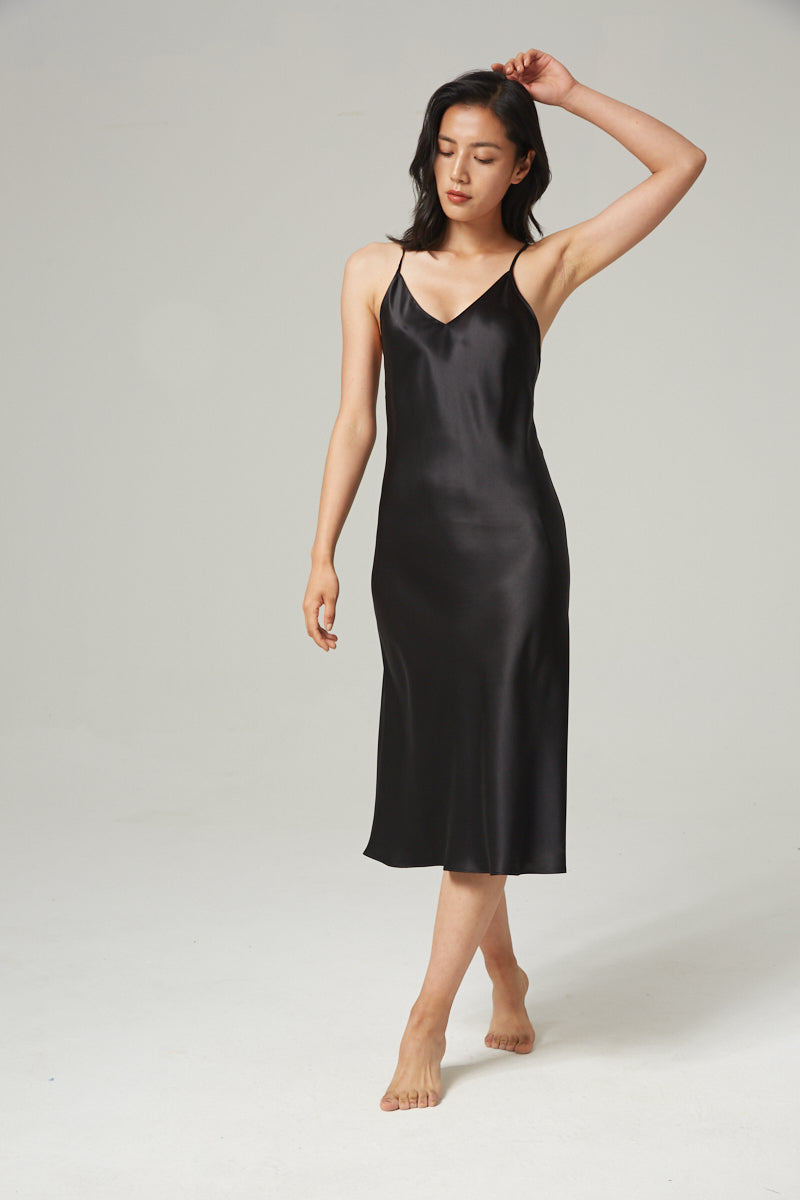 SOOYEH-NS Nightgown Black 001