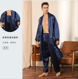 SOOYEH-NS Mens Robe DarkBlue 004