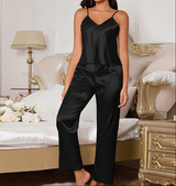 SOOYEH-NS Camisole Set Black 002