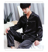 SOOYEH-NS Mens Pajamas Black 001