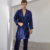 SOOYEH-NS Mens Robe DarkBlue 002