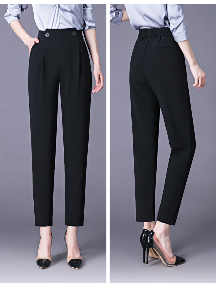 SOOYEH-NS Womens Pants Black 007