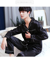 SOOYEH-NS Mens Pajamas Black 002