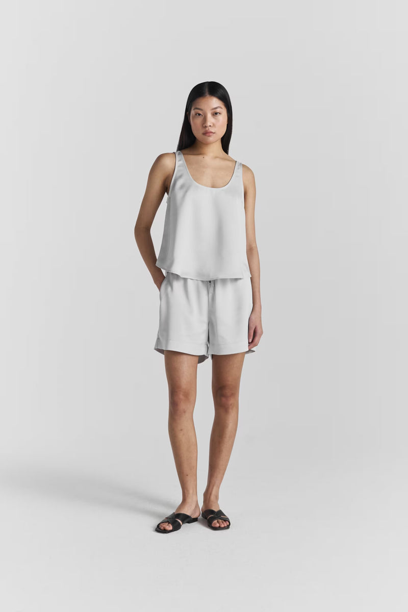 Wholesale Charmeuse Sleeveless Women's Short Pajama Set