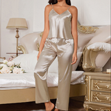 SOOYEH-NS Camisole Set Beige 001