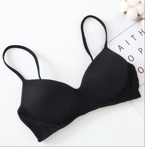 Wholesale Sports Wireless Satin Knitted Comfort Bralette (Panty not included)