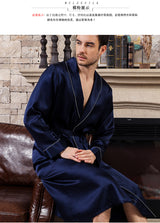 SOOYEH-NS Mens Robe DarkBlue 003