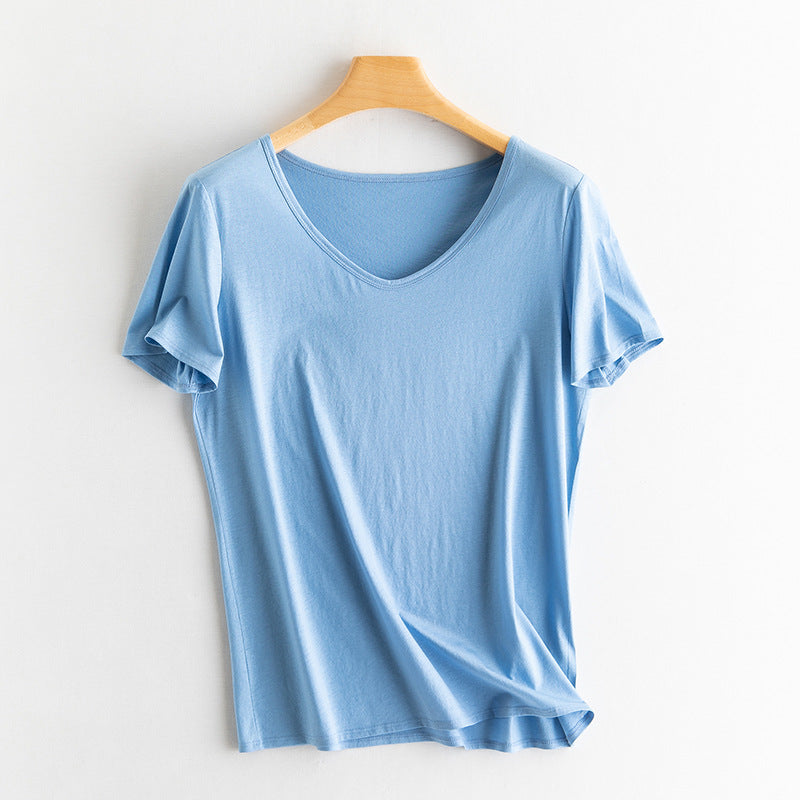 SOOYEH-NS Womens T-Shirt Blue 001