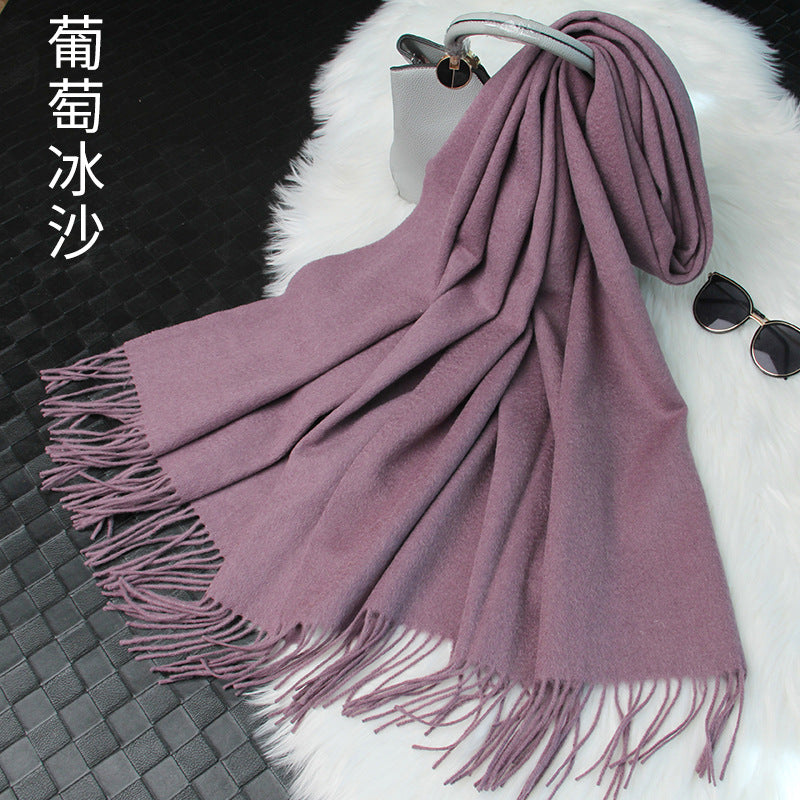 SOOYEH-NS Scarf PurpleGray 001