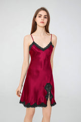SOOYEH-NS Nightgown Wine 001