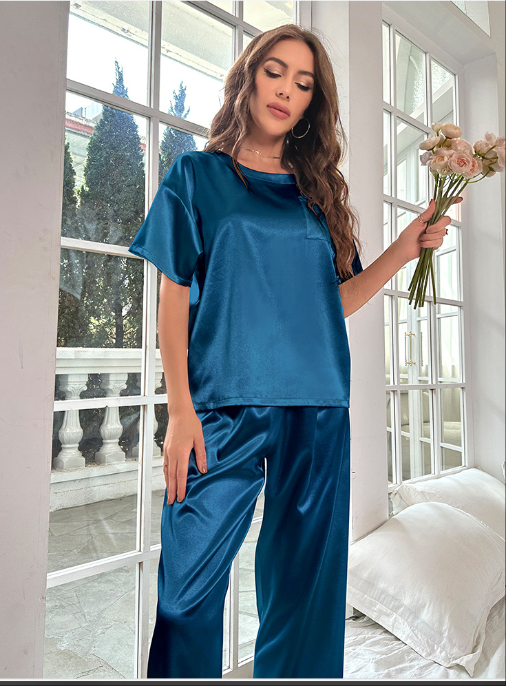 SOOYEH-NS Womens Pajamas Teal 005