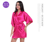 SOOYEH-NS Womens Robe RoseRed 002