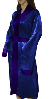 SOOYEH-NS Womens Robe GrayishBlue 004