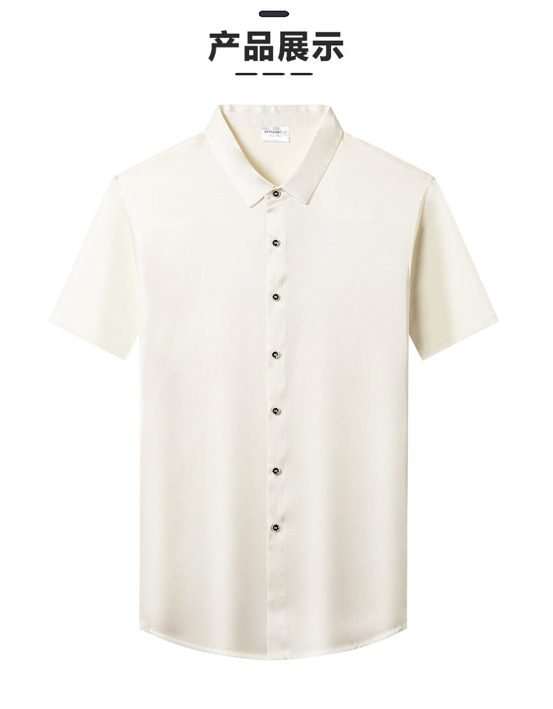 SOOYEH-NS Mens Shirt White 001