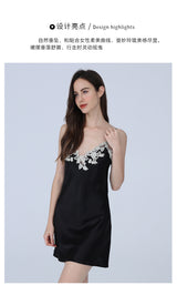 SOOYEH-NS Nightgown Black 002