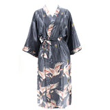 SOOYEH-NS Womens Robe DarkBlue 001