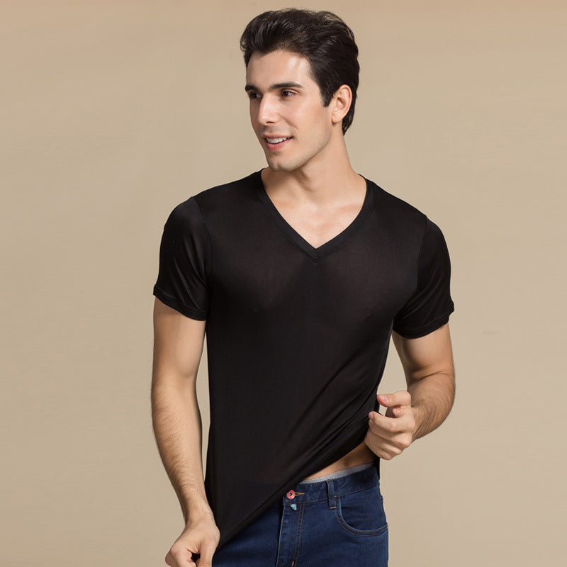 SOOYEH-NS Mens T-Shirt Black 001
