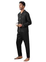 SOOYEH-NS Mens Pajamas Black 001