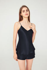 SOOYEH-NS Camisole Set Black 002