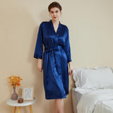 SOOYEH-NS Womens Robe DarkBlue 001