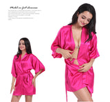 SOOYEH-NS Womens Robe RoseRed 001