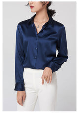 SOOYEH-NS Womens Shirt DarkBlue 002