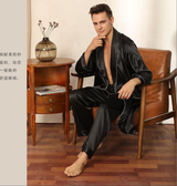 SOOYEH-NS Mens Robe Black 010