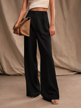 SOOYEH-NS Womens Pants Black 002