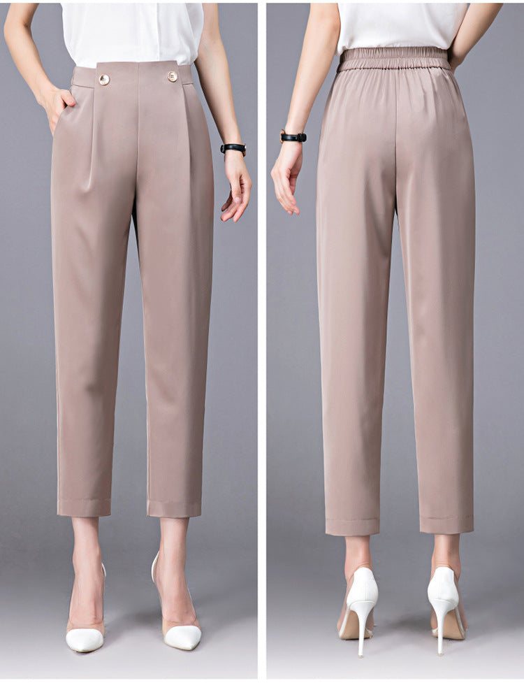 SOOYEH-NS Womens Pants Champagne 002