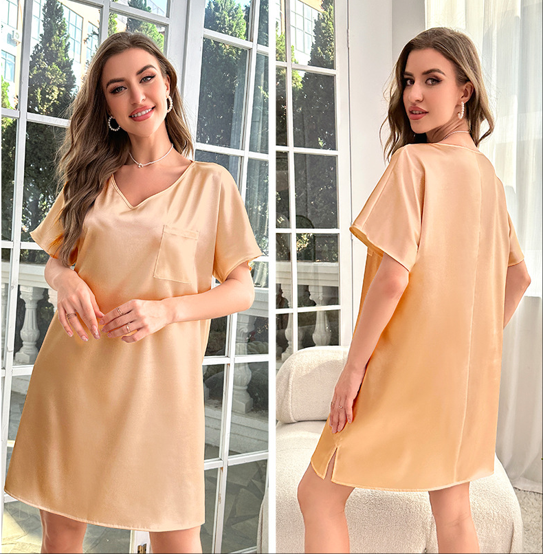 SOOYEH-NS Nightgown Champagne 003