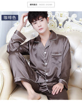 SOOYEH-NS Mens Pajamas Coffee 001