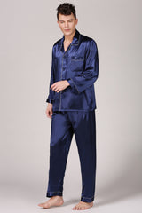 SOOYEH-NS Mens Pajamas DarkBlue 003