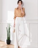 SOOYEH-NS Womens Pants White 001