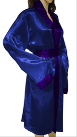 SOOYEH-NS Womens Robe GrayishBlue 002