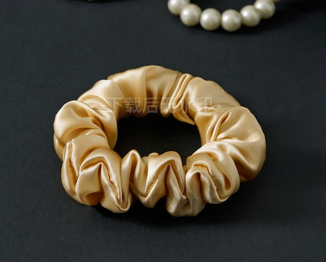 SOOYEH-NS Scrunchie Champagne 001