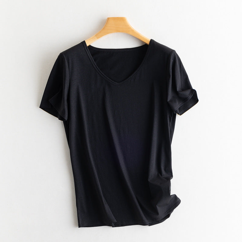 SOOYEH-NS Womens T-Shirt Black 001