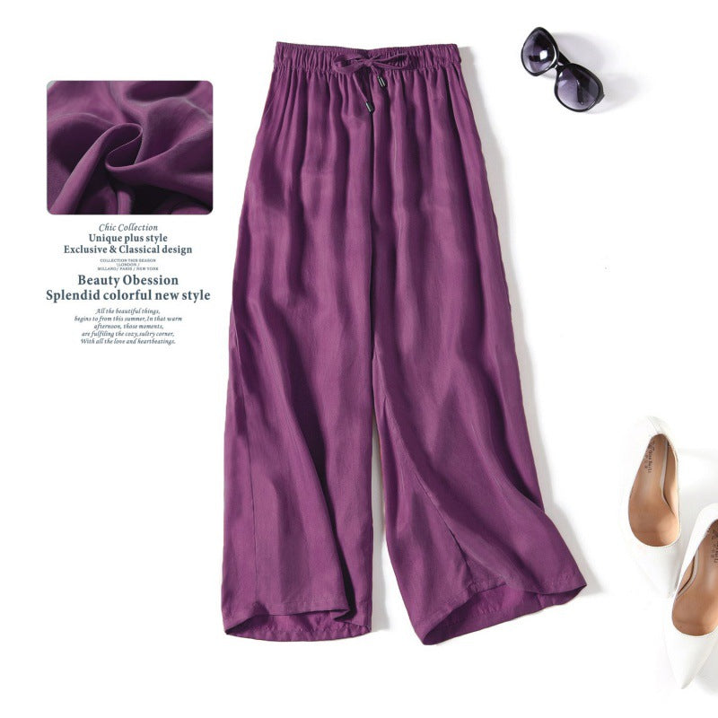 SOOYEH-NS Plus Size Womens Pants Purple 002